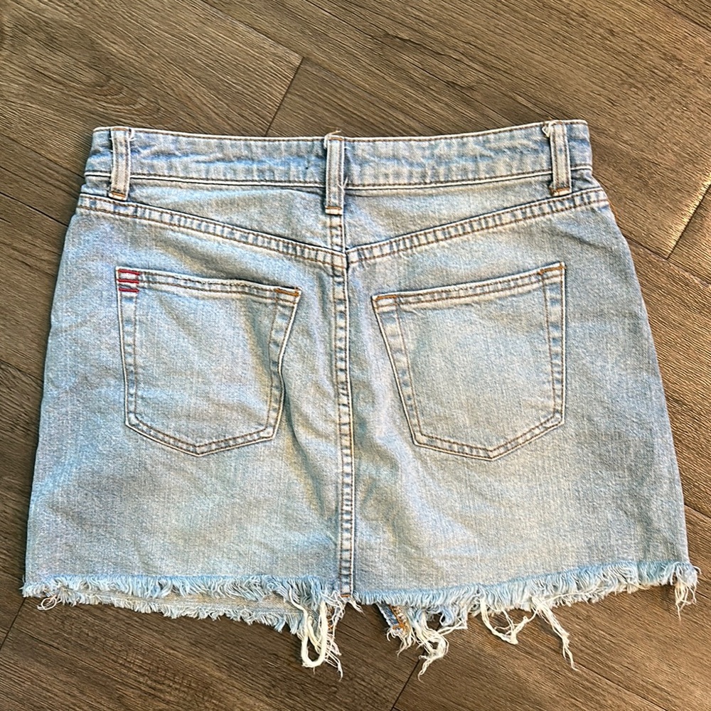 BDG Light Blue Denim Skirt - Picture 5 of 5